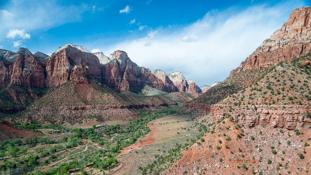 Green valley of Zion